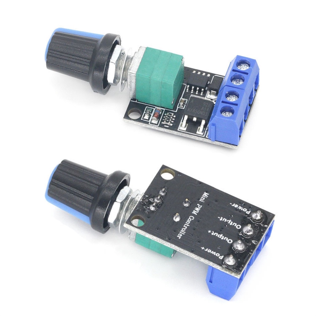 Jual &Mini 5V 12V 10A Voltage Regulator PWM DC Motor Speed Controller ...