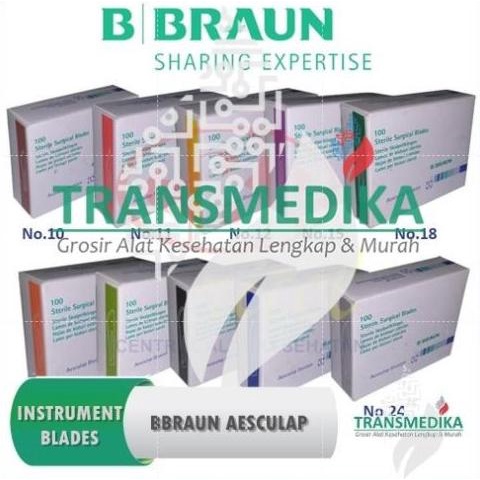 Jual Surgical Blade / BBraun Aesculap Bisturi Sterile / Blades Aesculap ...