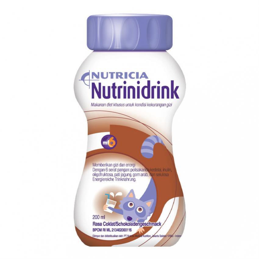 Jual Nutrini Drink Chocolate 200ml (1 PCS) | Shopee Indonesia