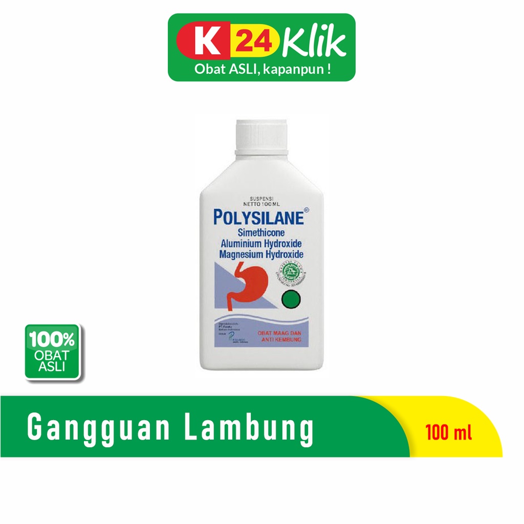 Jual Polysilane Sirup 100ml (per Botol) | Shopee Indonesia