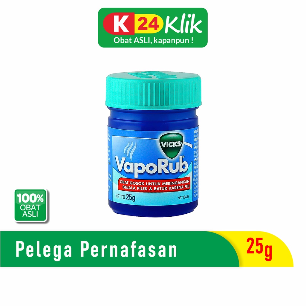Jual Vicks Vaporub 25g (per Pcs) | Shopee Indonesia