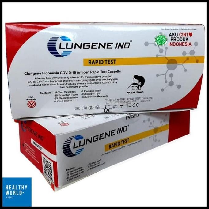 Jual Alat Diagnosa Rapid Test Antigen New Lungene Terimakasih Selamat