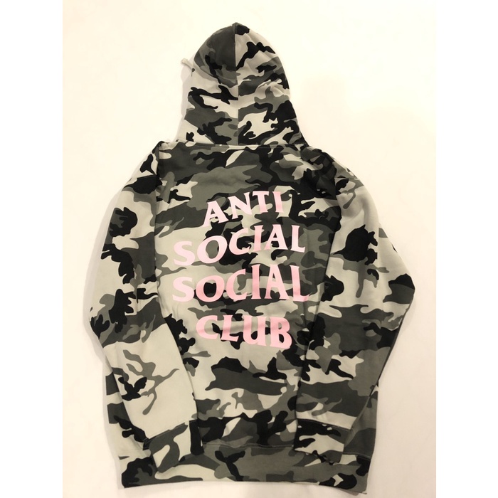 Jual Pepak Assc Anti Social Social Club Hoodie Jacket Outerwear Army New Shopee Indonesia