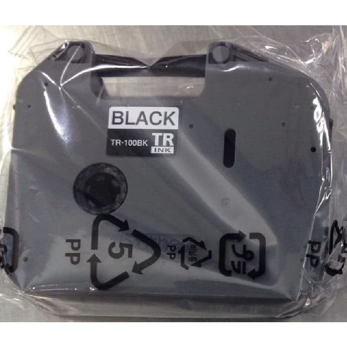 Jual BROTHER TR-100BK Ribbon Cassette Black Ink TR100 TR100BK For E800 ...