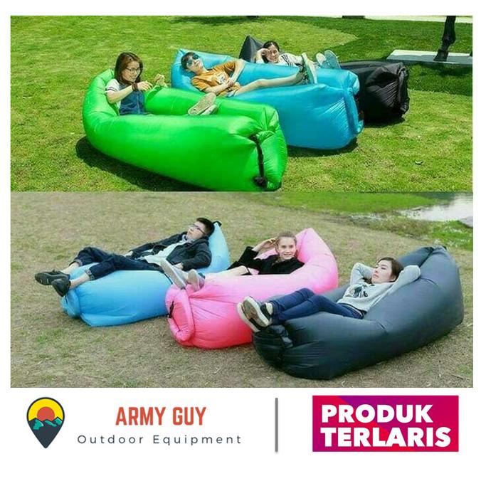 Jual Lazybag Lazy Bag Airbed Air Sofa Bed Kasur Angin Portable