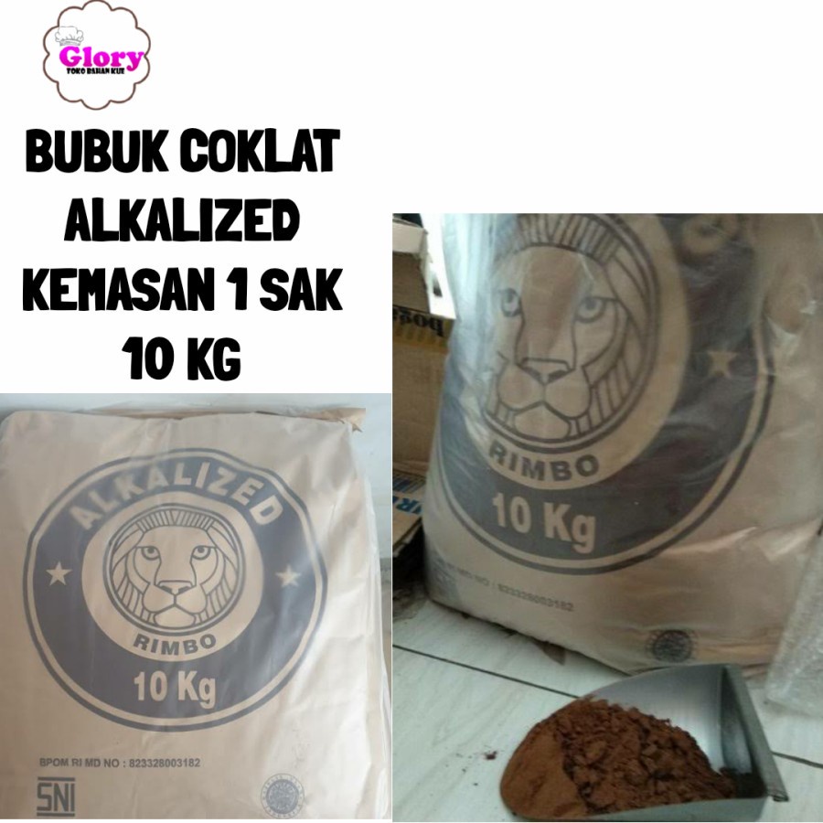 Jual Rimbo Cocoa Powder 10 Kg / Coklat Bubuk Alkalized Rimbo 10Kg ...