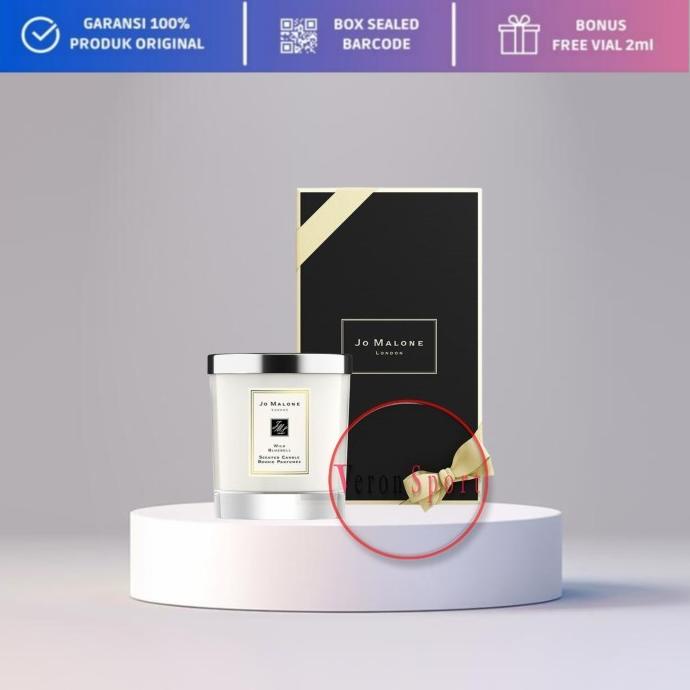 Jual Jo Malone Scented Candle Wild Bluebell Original (Full Box+Sealed) Shopee Indonesia