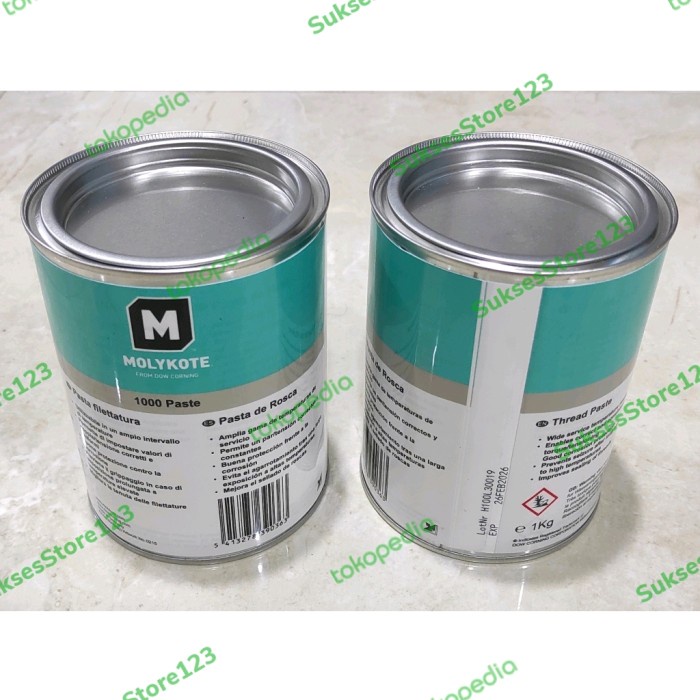 Jual MOLYKOTE 1000 ANTI SEIZE SOLID LUBRICANT PASTE GREASE 1KG / 1000GRAM Shopee Indonesia