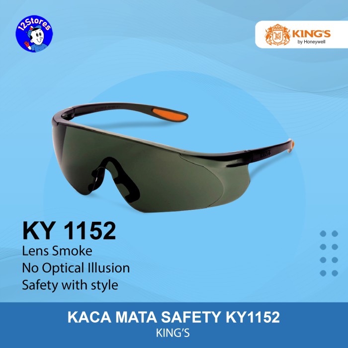 Jual Kings Kacamata Safety Kacamata Proyek Hitam Ky Ready