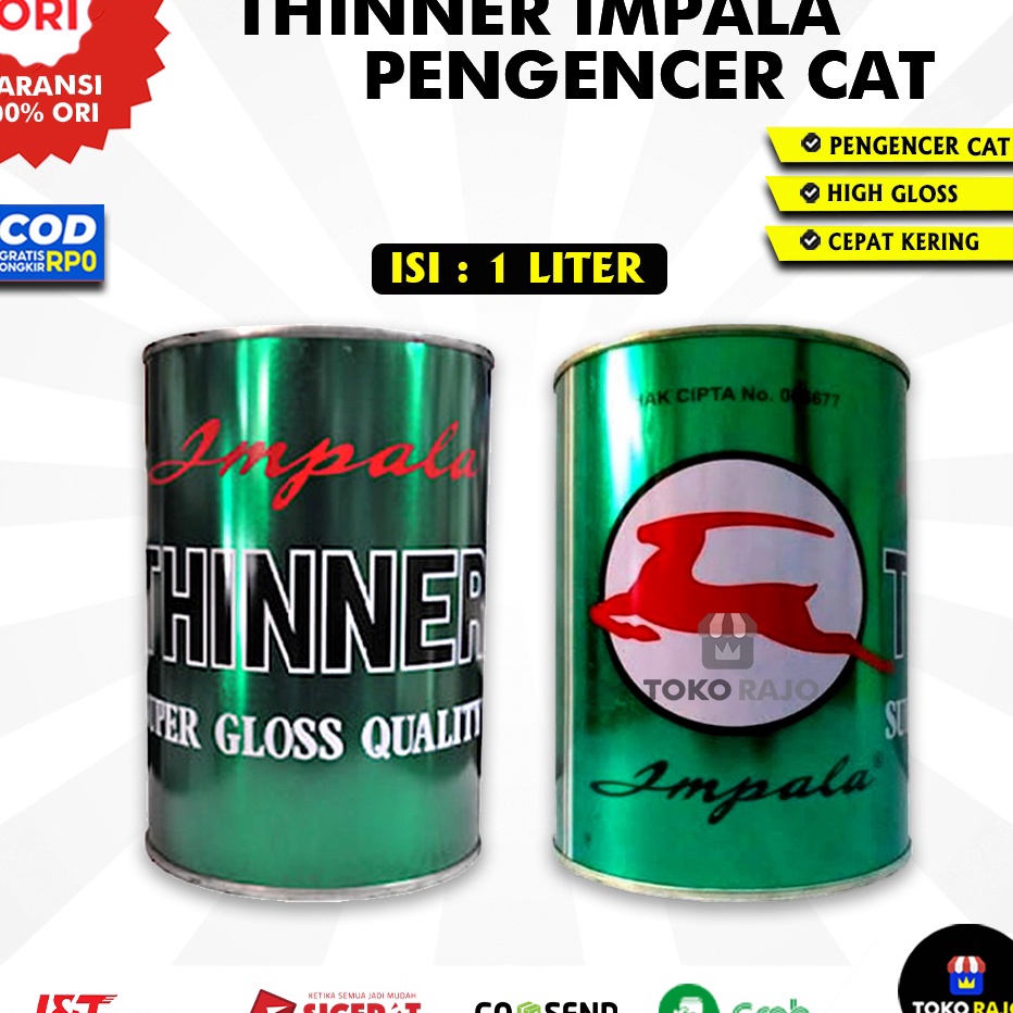 Jual Produk THINNER THINER IMPALA PENGENCER CAT MINYAK BESI KAYU TINER ...