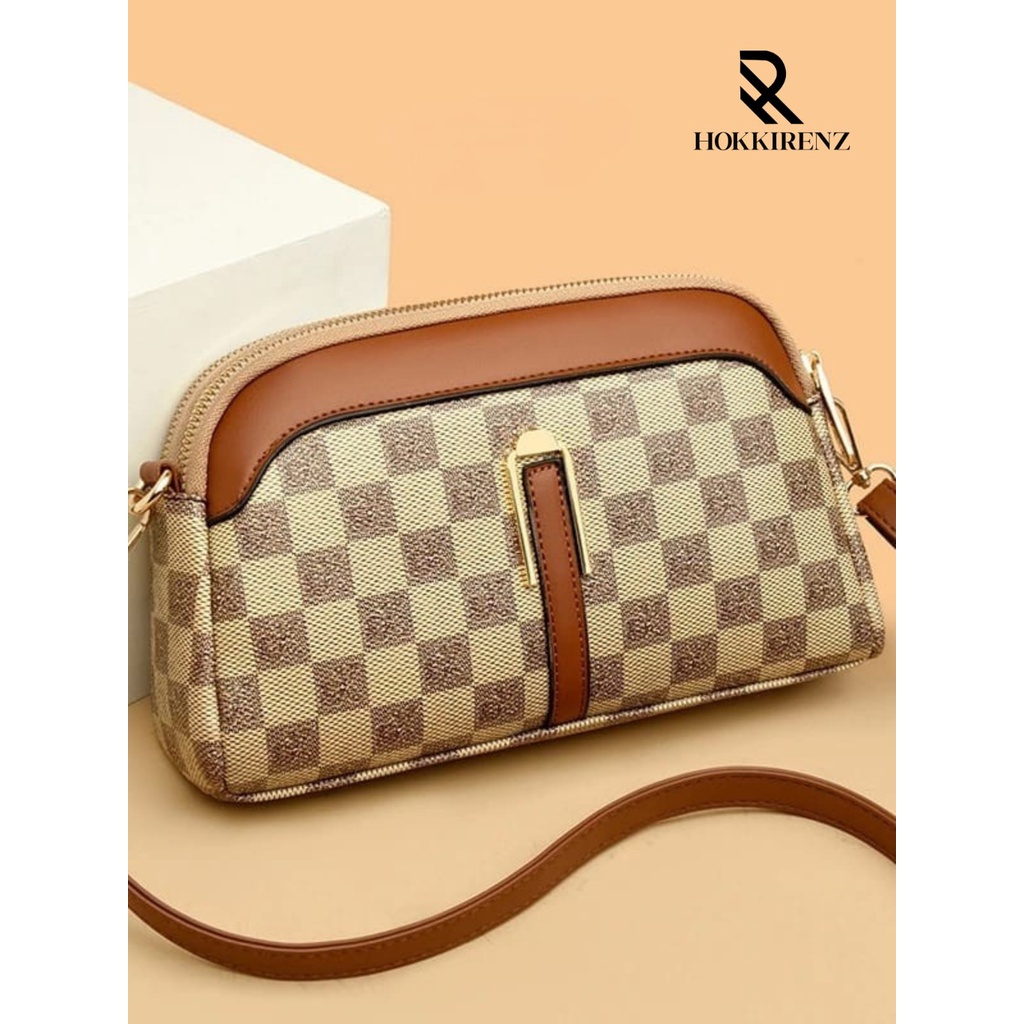 LV monogram tube handbag, Fesyen Wanita, Tas & Dompet di Carousell