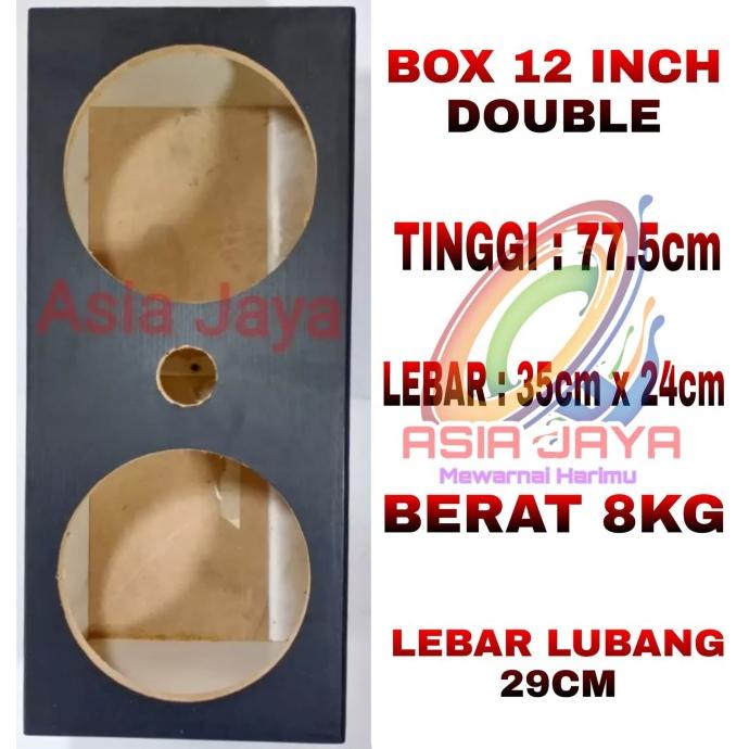 Jual Box Speaker 12 Inch Double | Shopee Indonesia
