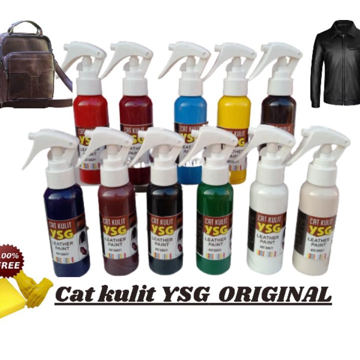 Jual ATL701 (COD)Cat kulit original,isi 100ml,bermacam macam warna ...