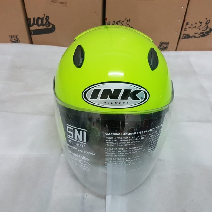 Jual Helm Ink Centro Hijau Stabilo | Shopee Indonesia