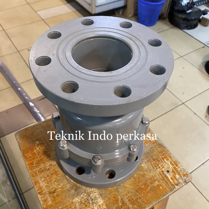 Jual Swing Check Valve Pvc Flange Inch Terlaris Shopee Indonesia