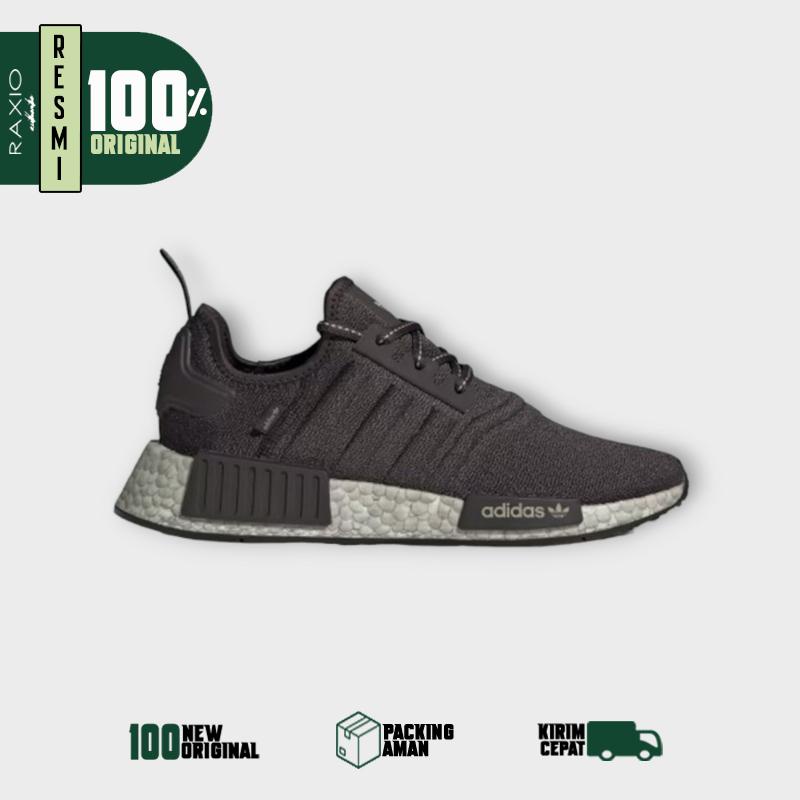 Jual Sepatu Sneakers Adidas NMD R1 Dark Night Brown Grey Original Ori Asli BNIB Murah Shopee Indonesia