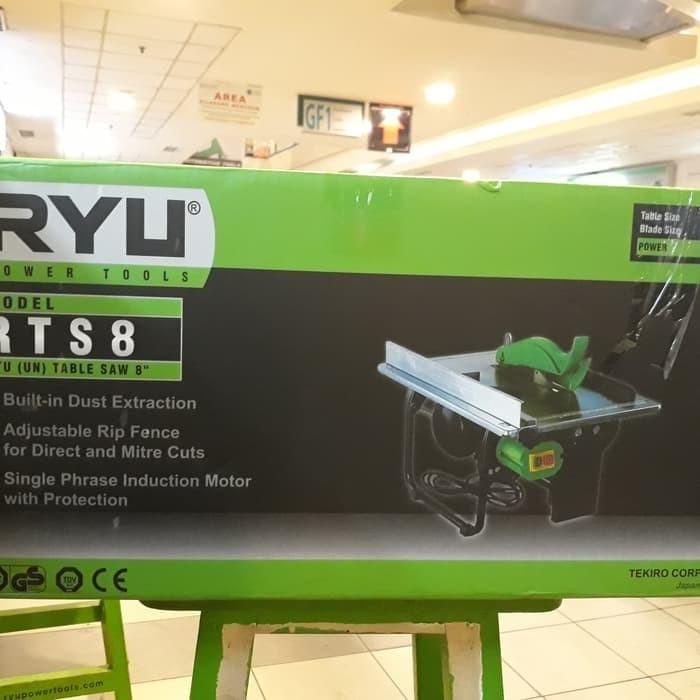 Jual Ryu Tekiro Mesin Table Saw 8 In Meja Potong Kayu | Shopee Indonesia