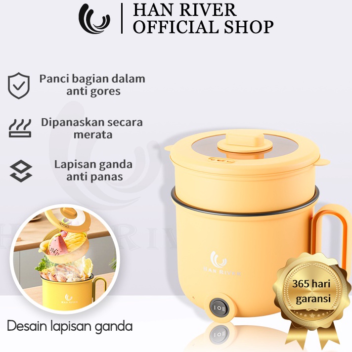 Jual Promo Han River Panci Listrik Panci Listrik Serbaguna Double