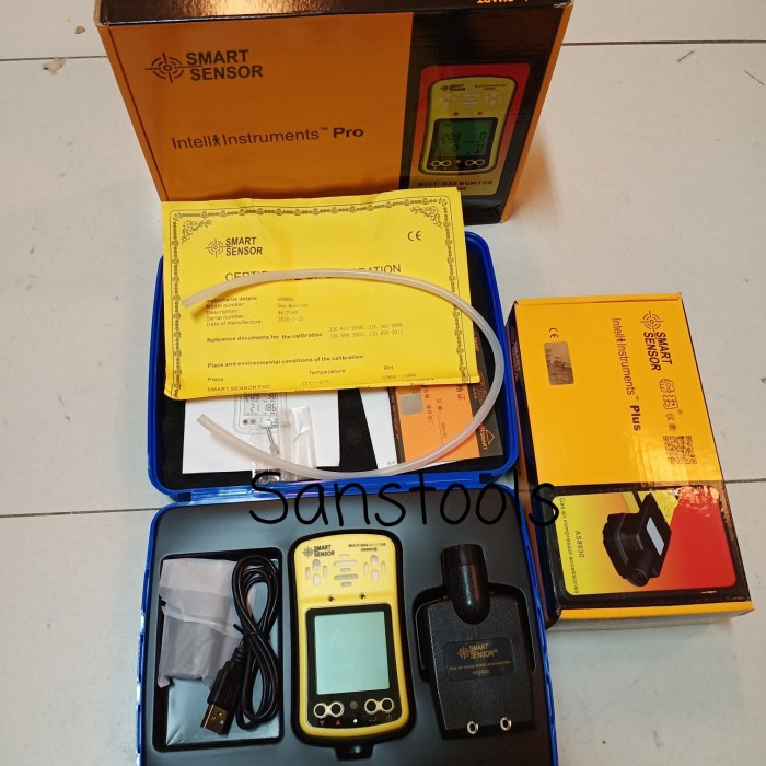 Jual NEW SERIES SMART SENSOR AS8900 + AS8930 4 IN 1 GAS DETECTOR ...