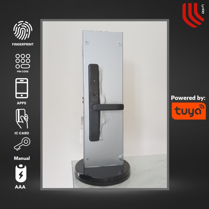 Jual Smart Door Lock Access Door Handle Kunci Digital Lynford Tipe S ...
