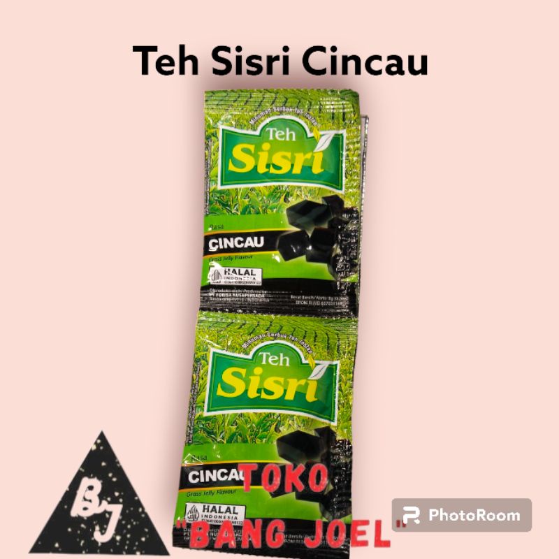 Jual Minuman Serbuk Instan Saset Rencengan / Teh sisri Cingcau / Teh ...