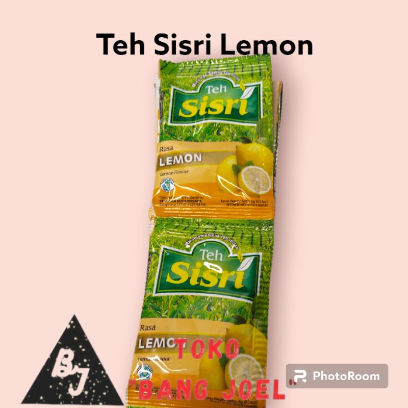 Jual Minuman Serbuk Instan Saset Rencengan / Teh sisri Cingcau / Teh ...