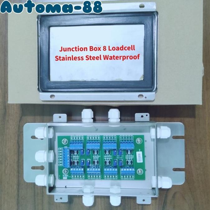 Jual Load cell Box Stainless 8 input Loadcell Bridge Waterproof Truck ...