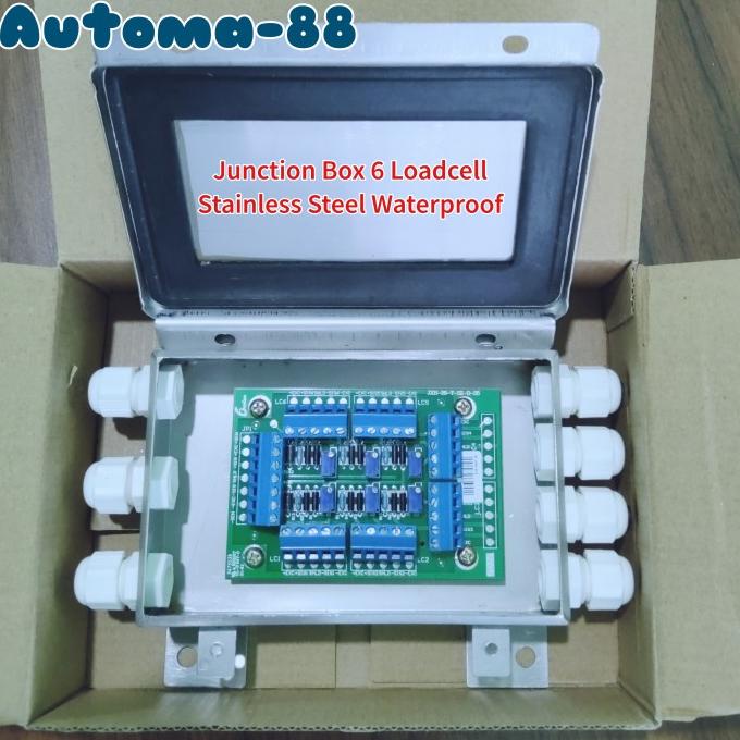 Jual Load cell Box Stainless 6 input Loadcell Bridge Waterproof Truck ...