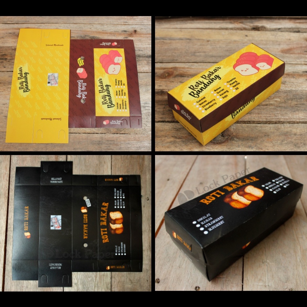Jual Dus Roti Bakar 19x8,5x7 (Min 1pax isi 100) (310gr) Rp1050/lembar ...