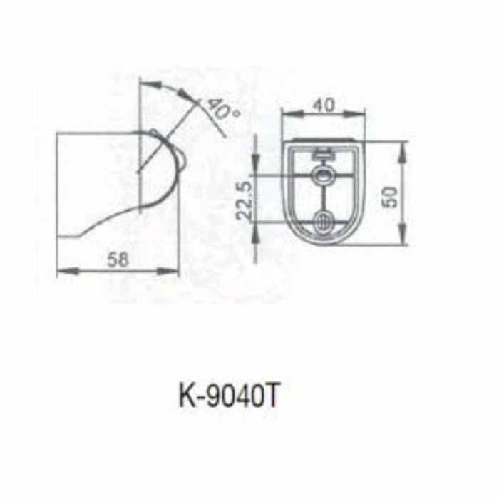 Jual Gantungan Shower / Cantolan Shower / Hanger Shower KOHLER K-9040T ...