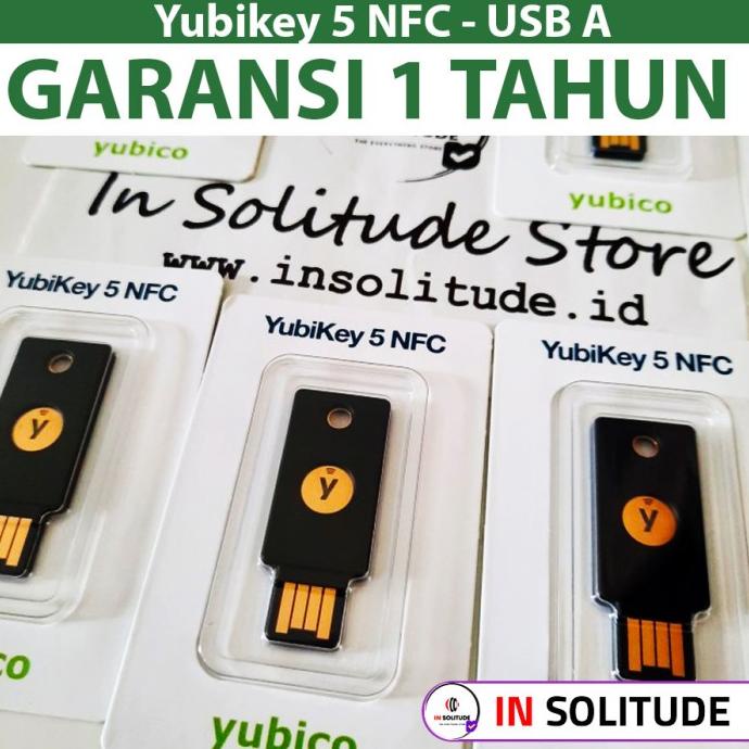 Jual Yubikey Yubico 5 5C NFC Security Key USB & Two Factor