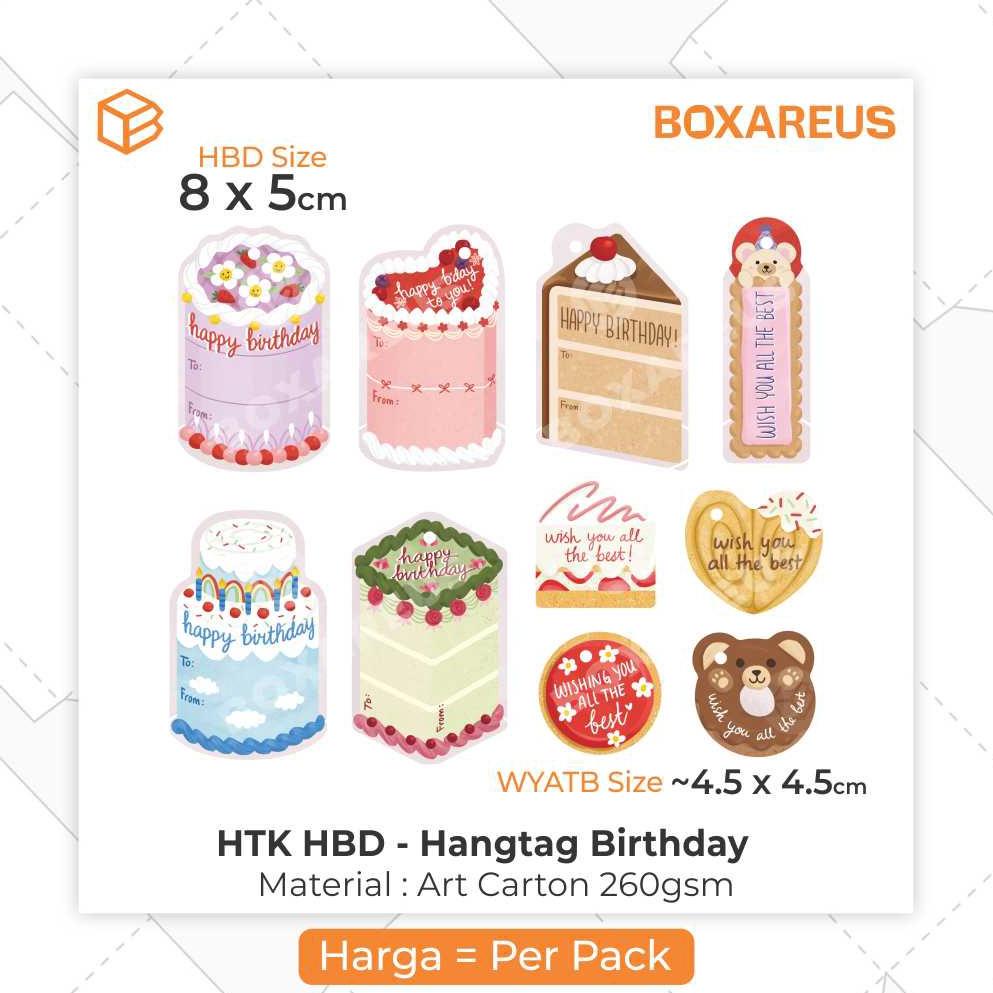 Jual TREND HANG TAG BIRTHDAY HANGTAG ULANG TAHUN LABEL KARTU UCAPAN ...