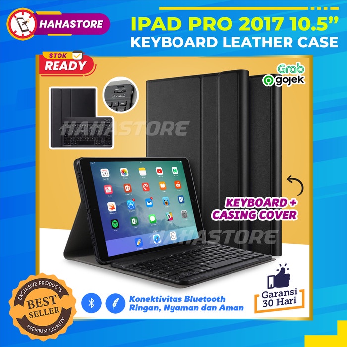 Jual iPad Pro 2017 10.5 inch A1701 A1709 Flip Bluetooth Keyboard Case