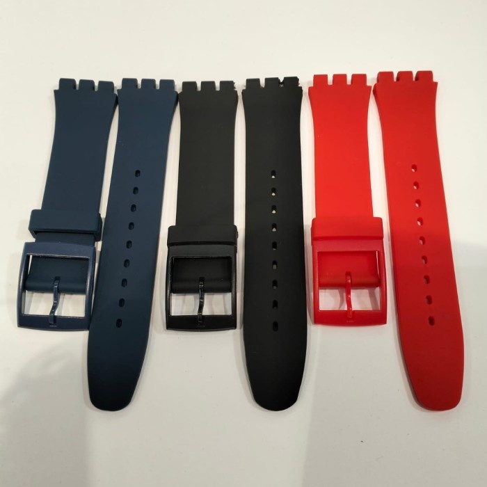 Jual Strap Tali Jam Swatch 19mm Original Oem Rubber Strap Swatch