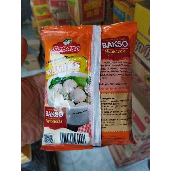 Jual Sobaso Tepung Bakso Preks Nyakres 250g 1 Dus Shopee Indonesia