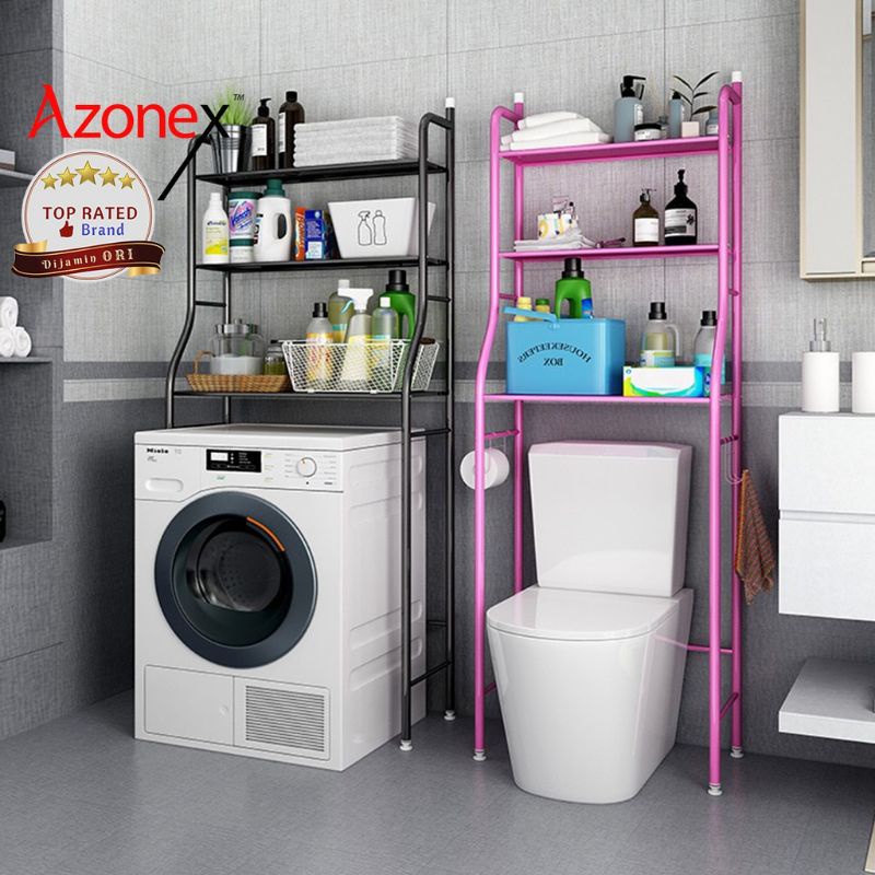 Jual Rak Toilet DAN Rak mesin cuci Organizer WC Tissue sabun