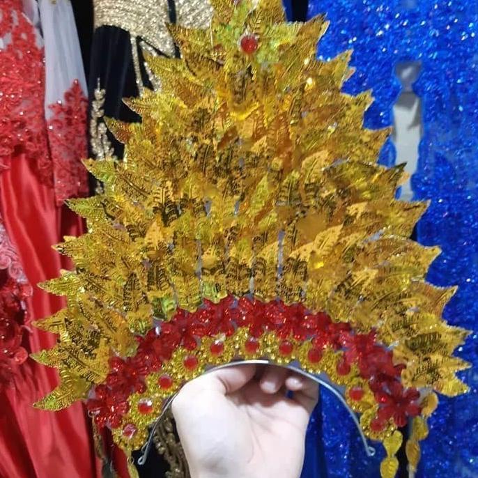 Jual Mahkota adat bali // sunting bali // aksesoris kepala adat bali ...