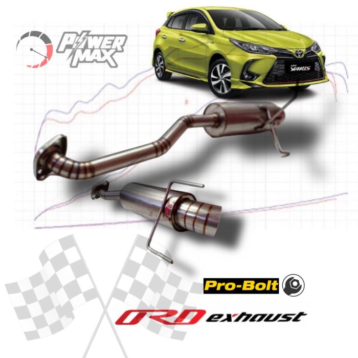 Jual Muffler Lt On Yaris 2019 Up Ord Exhaust V2+ / V2S Shopee Indonesia