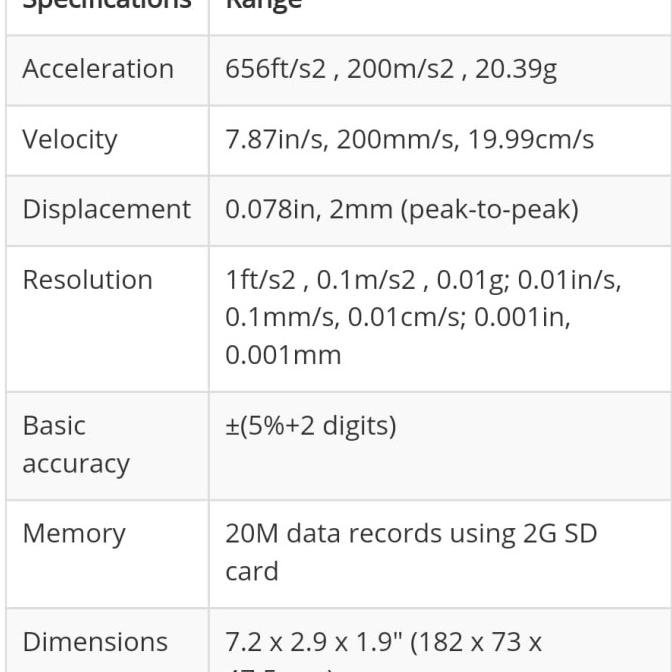 Jual Vibration Meter/Datalogger SDL800 EXTECH Shopee Indonesia