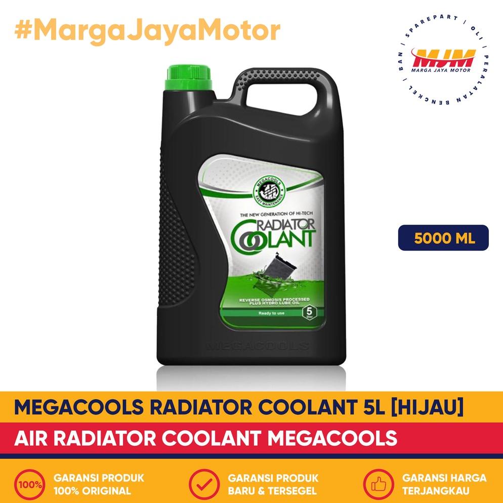 Jual TERBAIK MEGACOOLS RADIATOR COOLANT 5000ML AIR RADIATOR HIJAU 5L ...