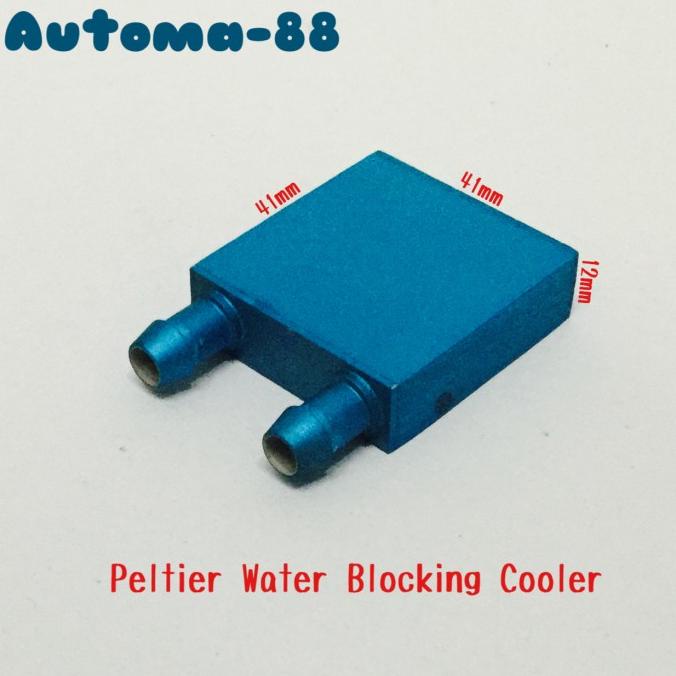 Jual Water Cooling Block Peltier Thermoelectric Thermo electric 40x40