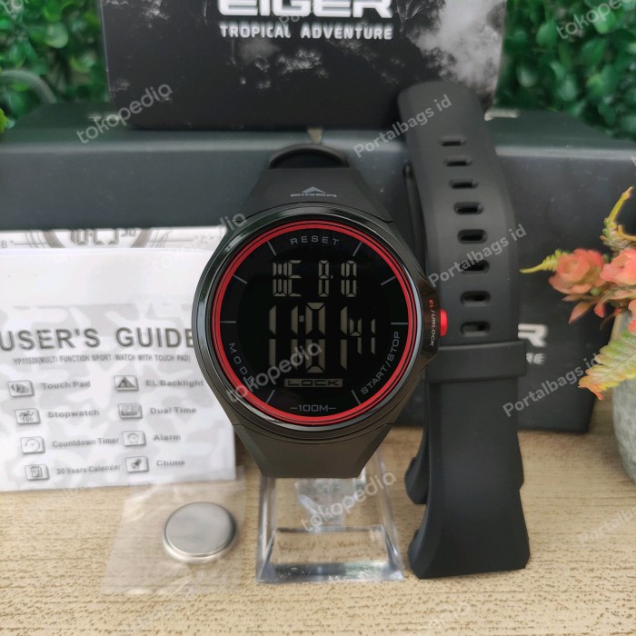 Jual Eiger Touch Digi Typ11528 01 Jam Tangan Layar Sentuh Original