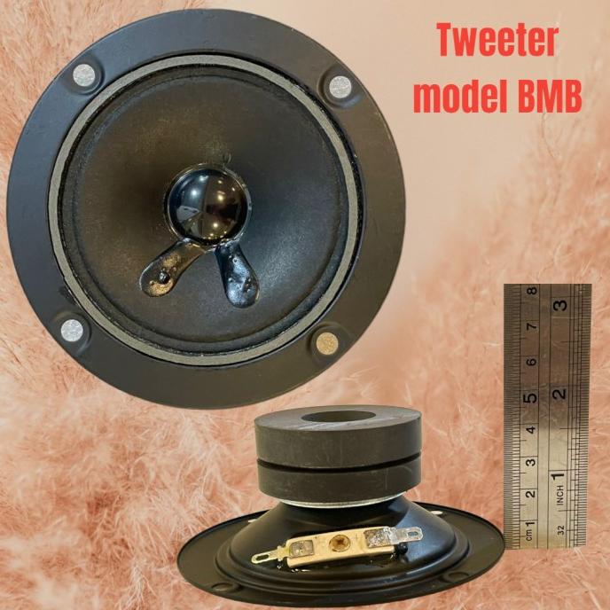 Jual CUCI GUDANG KOMPONEN TWEETER MODEL BMB 3 INCH DOUBLE MAGNET ...