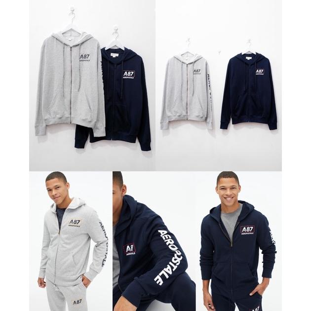 Jual Promo Aeropostale A87 Full Zip Hoodie Shopee Indonesia