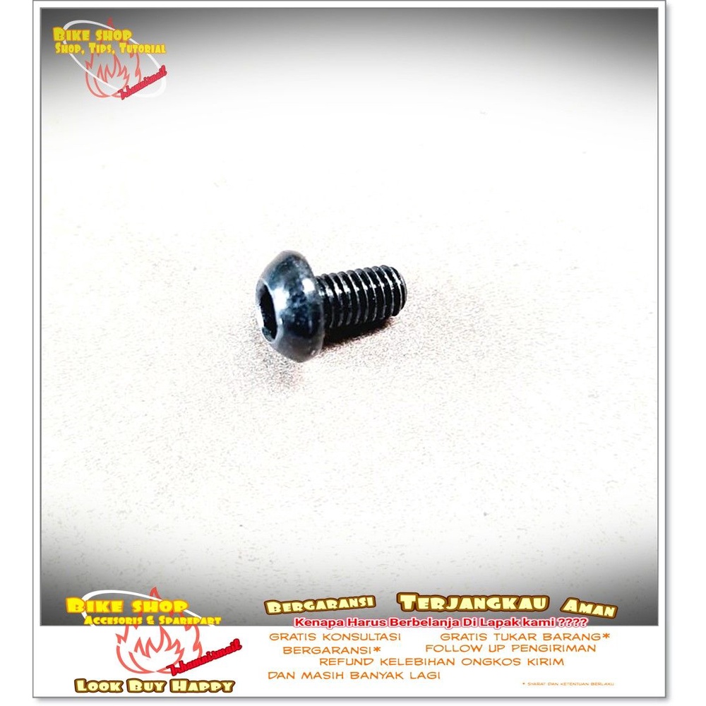 Jual BAUT L PIRINGAN CAKRAM BAUT ROTOR HITAM Sepeda MTB BMX | Shopee ...