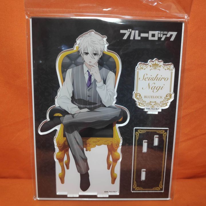 Blue Lock Throne Acrylic Stand Figure Meguru Bachira Soccer Anime Kodansha  JP