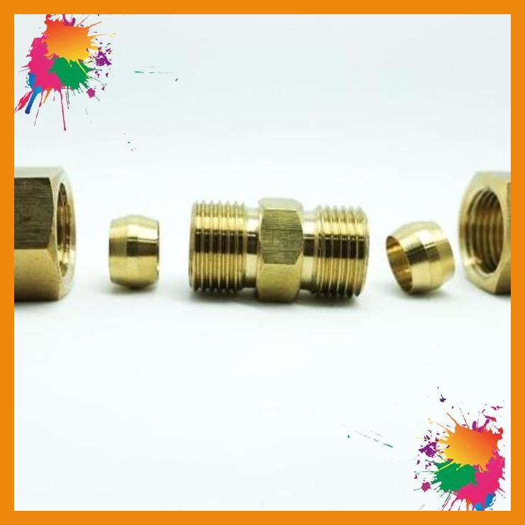 Jual Union Cincin Mm Male Connector Ferulle Nut Mur Swagelok Mc