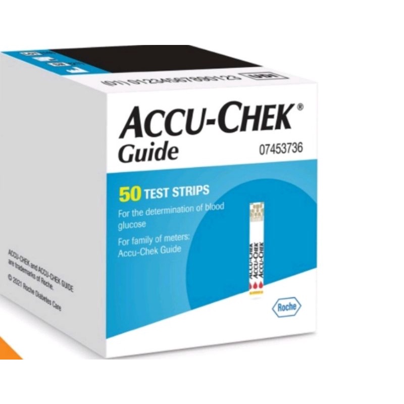 Jual Accuchek guide strip 50 tanpa box | Shopee Indonesia