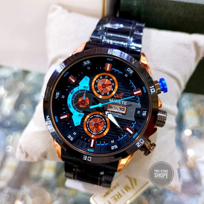 Jual MIRETE Eagle Jam Tangan pria Quartz Analog Tahan Air Free Box Dan