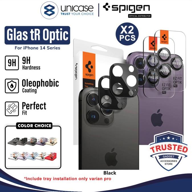 Jual Camera Lens Protector iPhone 14 Pro Max Plus Spigen GlastR Optik